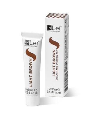 InLei® “LIGHT BROWN” farba -  svetla braon nijansa za trepavice i obrve