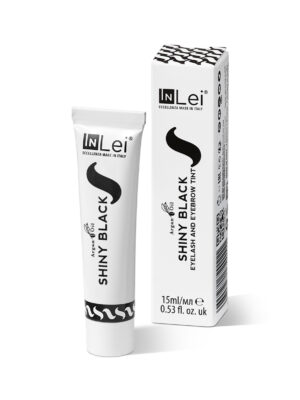 InLei® “SHINY BLACK” farba -  crna nijansa za trepavice i obrve