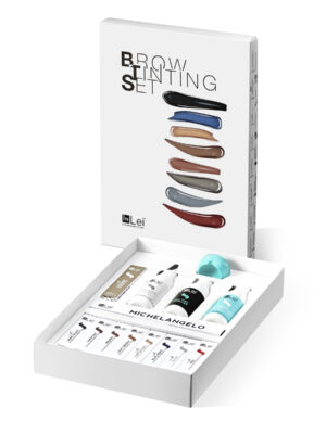 InLei komplet za farbanje trepavica i obrva "BROW TINTING SET"