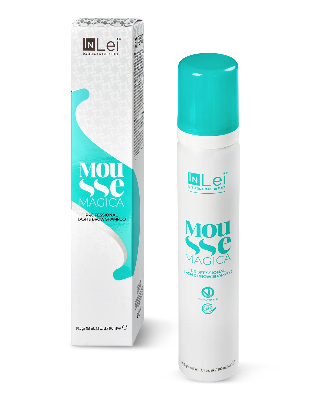 InLei MOUSSE MAGICA profesionalna pena za čišćenje trepavica i obrva 100ml2