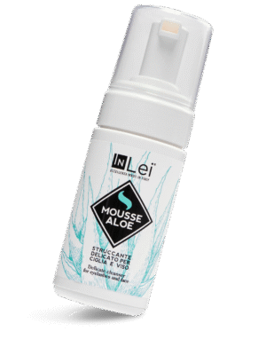 Inlei "MOUSSE ALOE" – nežna pena za uklanjanje šminke sa trepavica i lica 100 ml