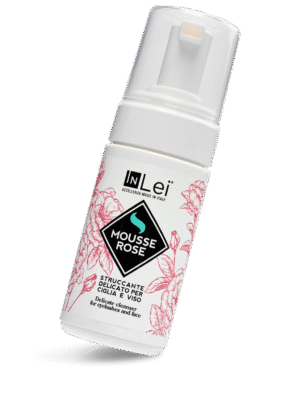Inlei "MOUSSE ROSE" – nežna pena za uklanjanje šminke sa trepavica i lica 100 ml