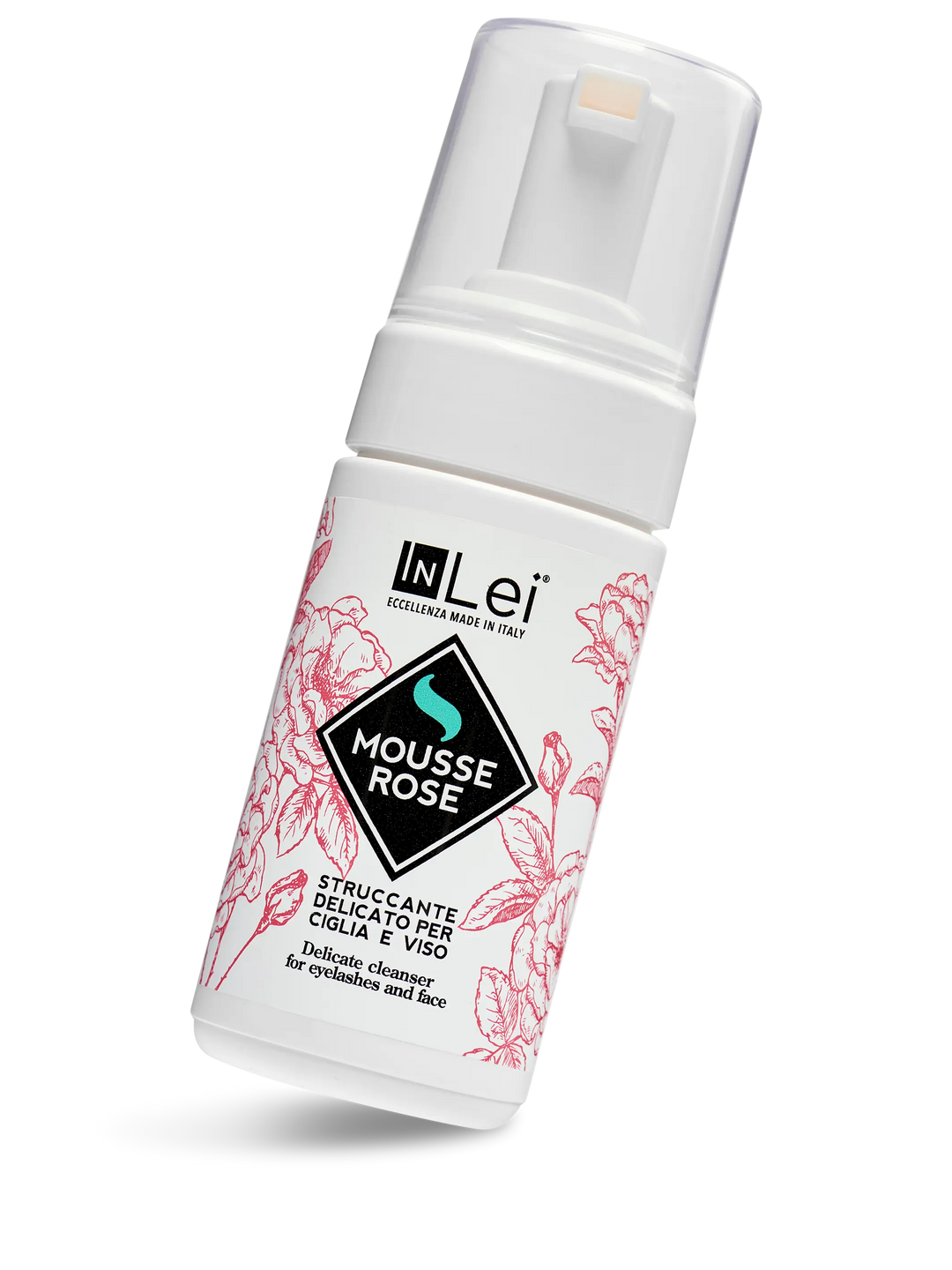 MOUSSE ROSE – nežna pena za uklanjanje šminke sa trepavica i lica, 100 ml