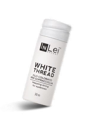 Inlei WHITE THREAD – beli konac za iscrtavanje obrva, 30m