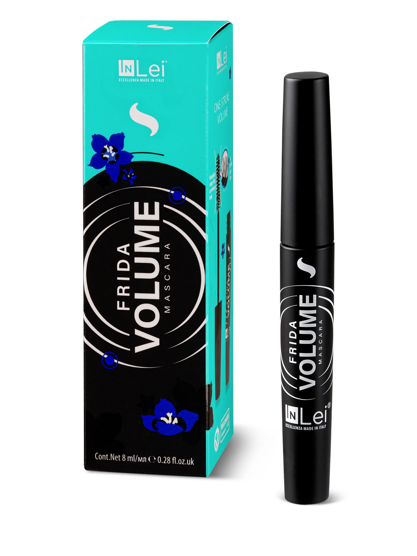 FRIDA VOLUME – maskara za volumen prirodnih trepavica i ekstenzija trepavica, 8 ml1