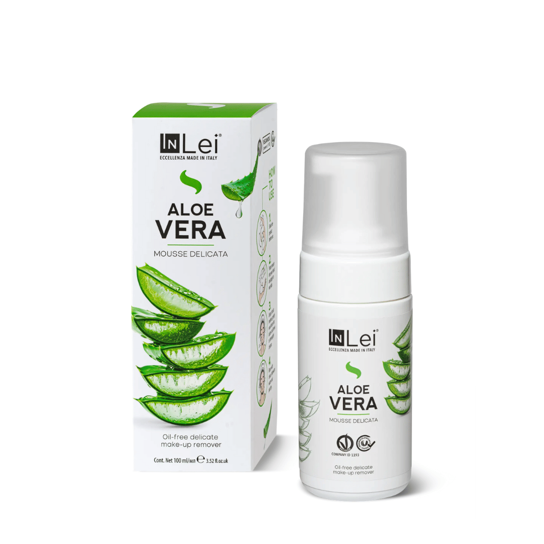 MOUSSE ALOE VERA – nežna pena za čišćenje trepavica, obrva i kože lica, 100 ml1