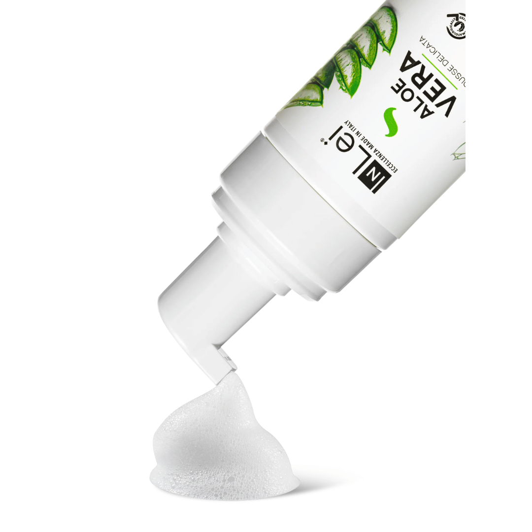 MOUSSE ALOE VERA – nežna pena za čišćenje trepavica, obrva i kože lica, 100 ml3