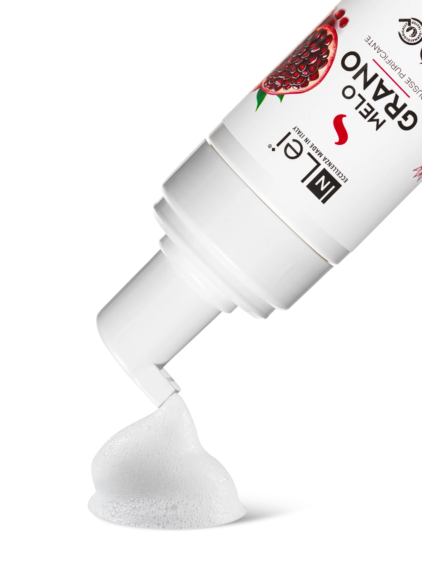 MOUSSE MELOGRANO – osvežavajuća pena za čišćenje trepavica, obrva i lica, 100 ml3