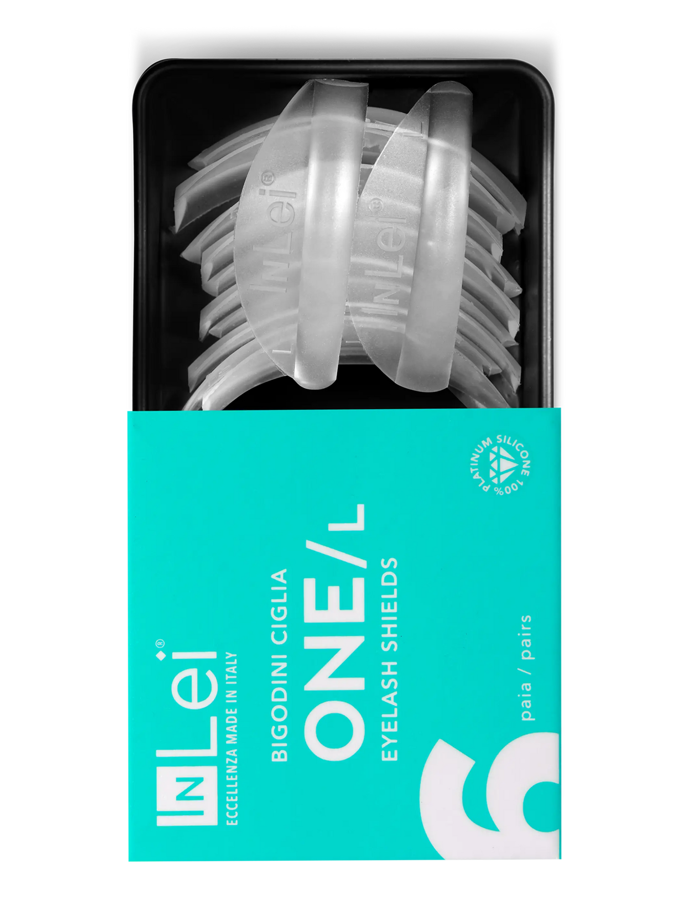 ONE L – silikonski jastučići za trepavice, 6 pari3