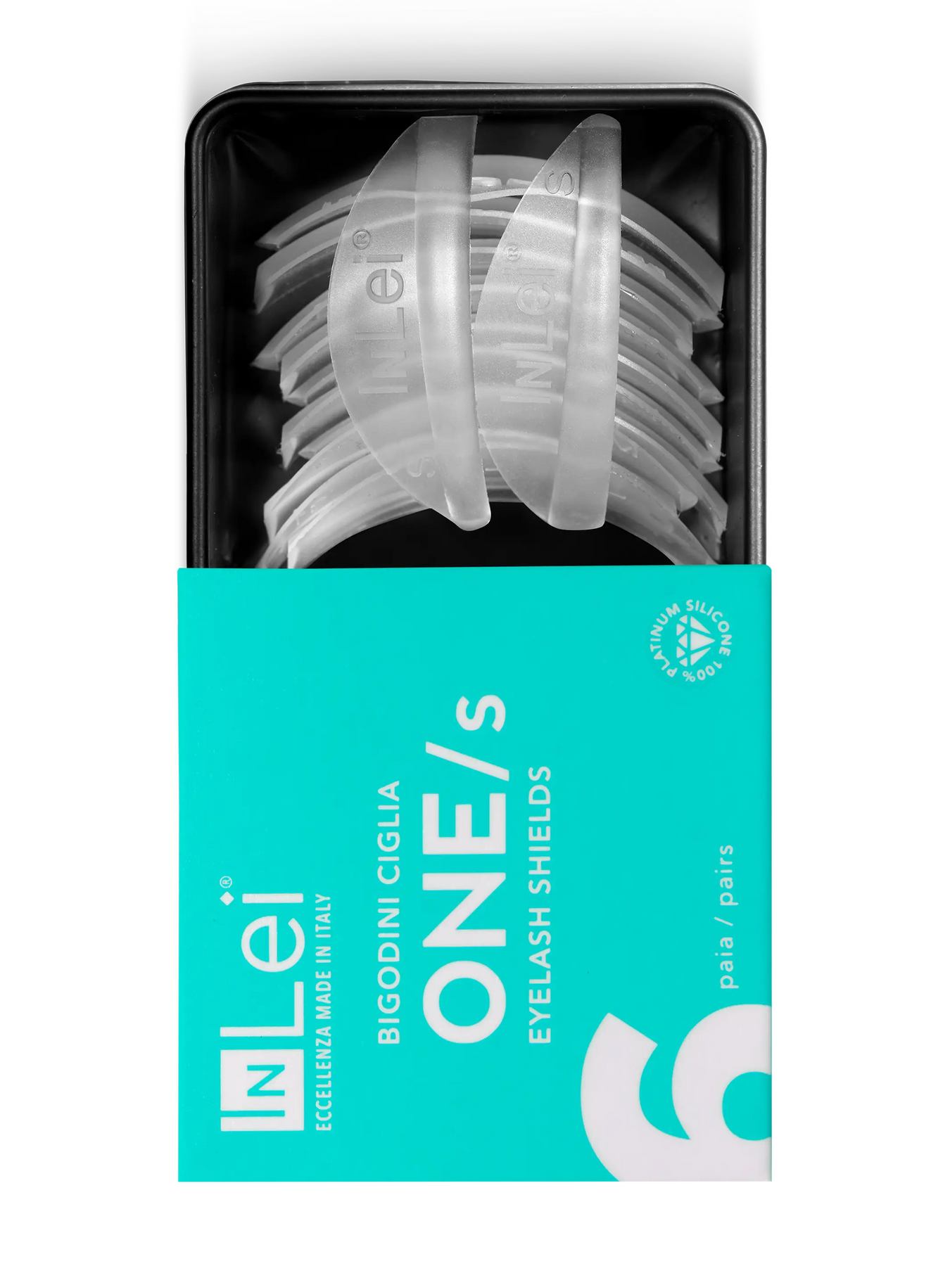 ONE S – silikonski jastučići za trepavice, 6 pari3
