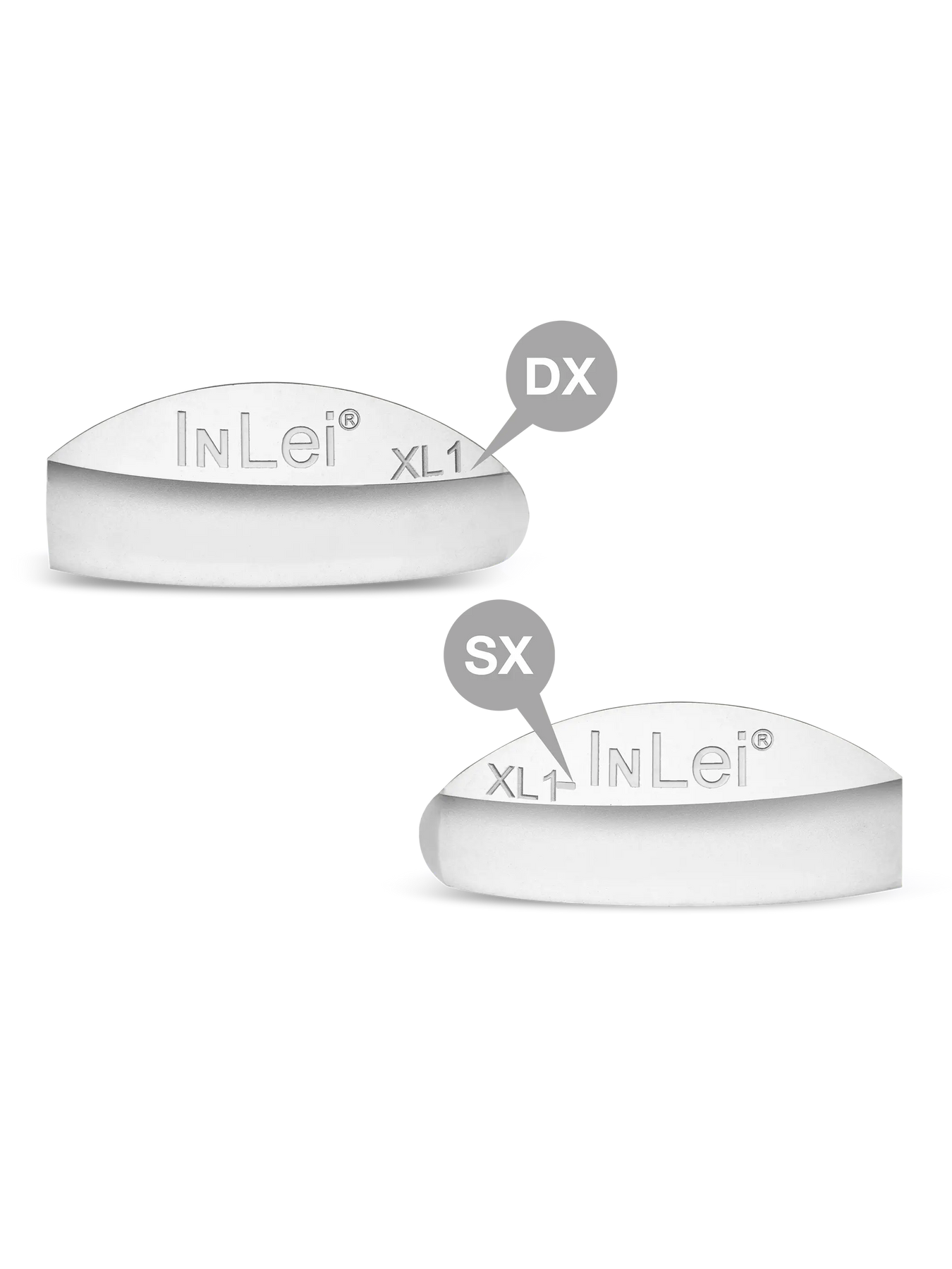 ONE xL1 – silikonski jastučići za trepavice, 6 pari2