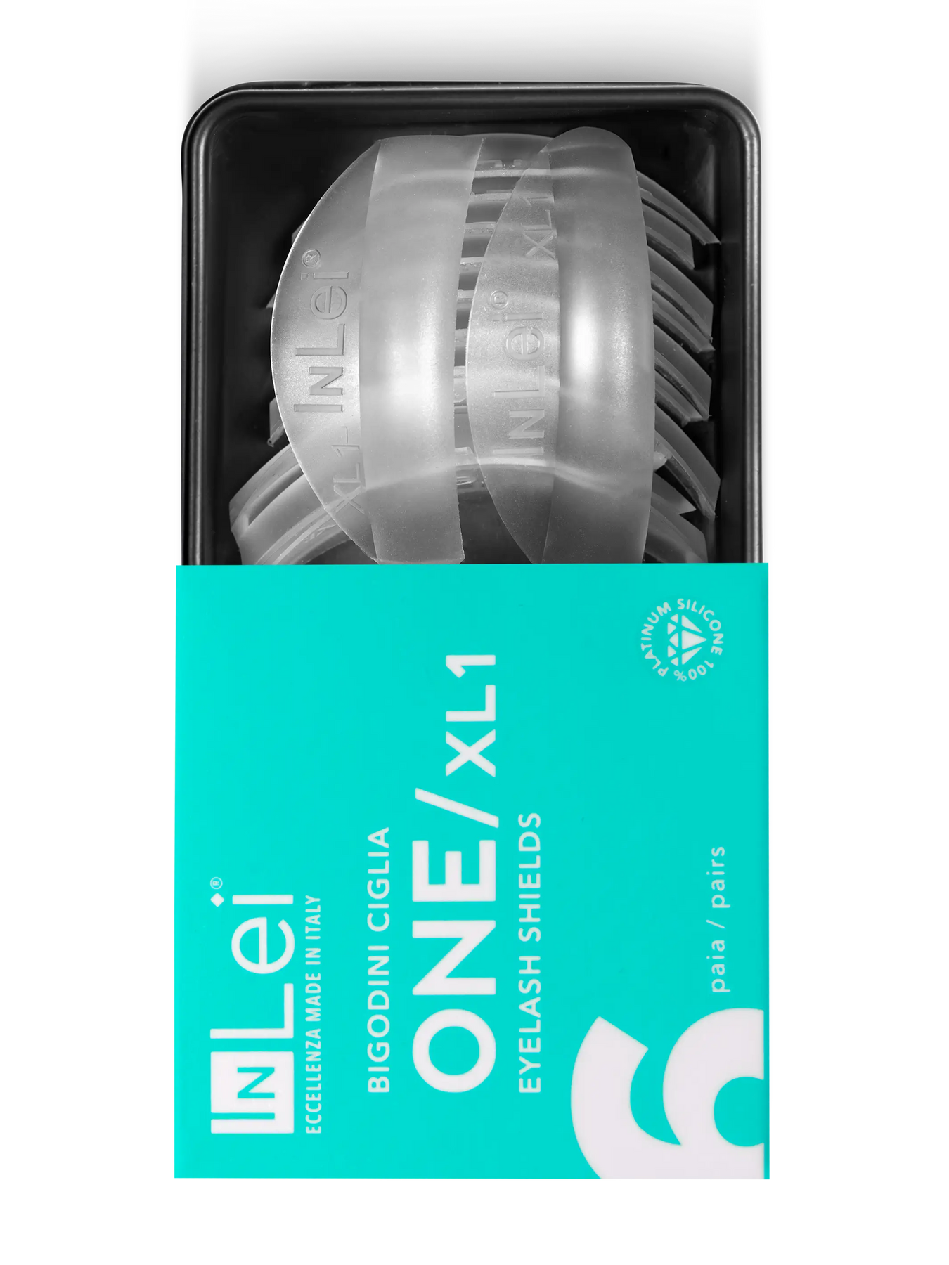 ONE xL1 – silikonski jastučići za trepavice, 6 pari3