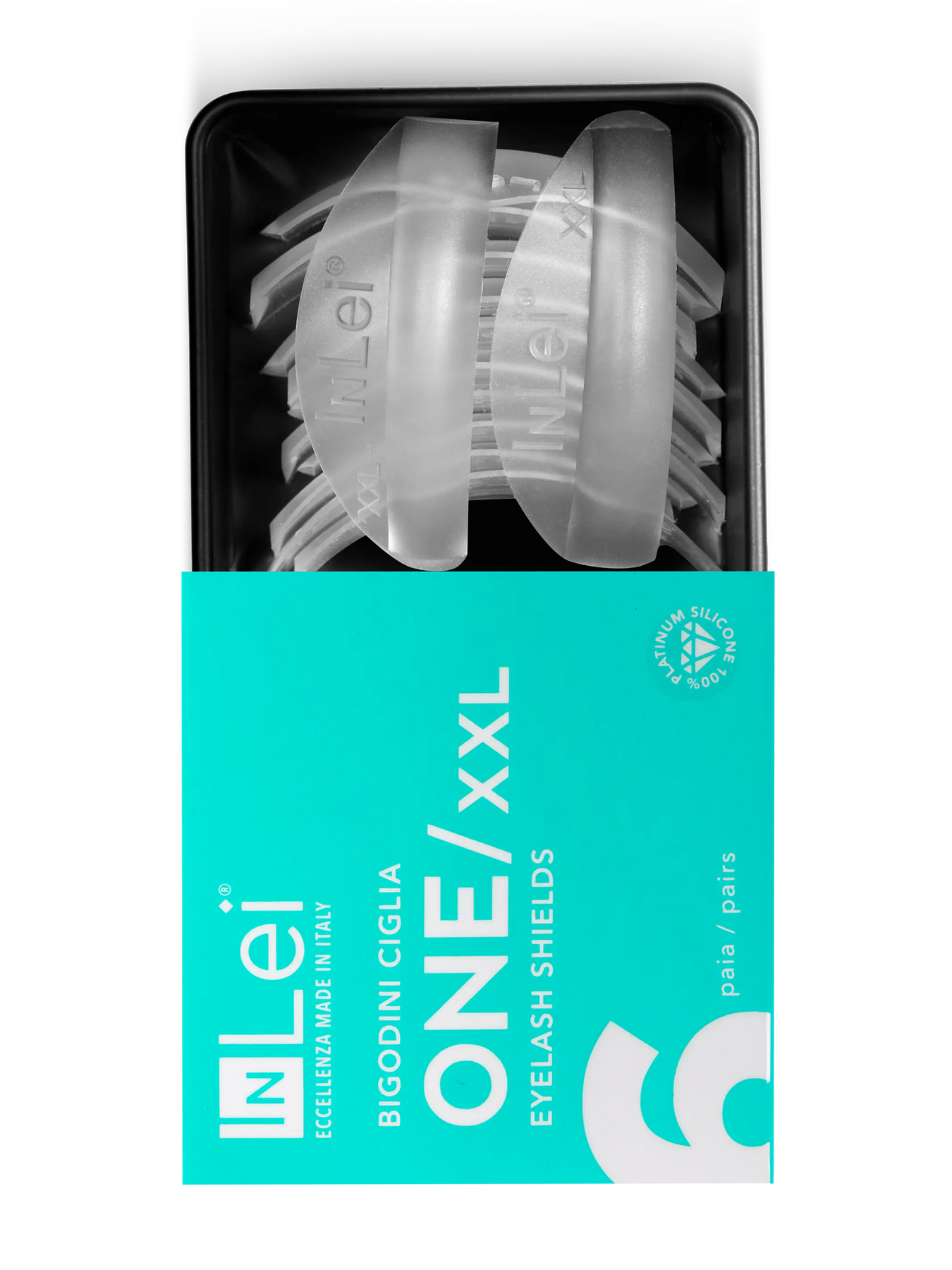 ONE xxL – silikonski jastučići za trepavice, 6 pari3