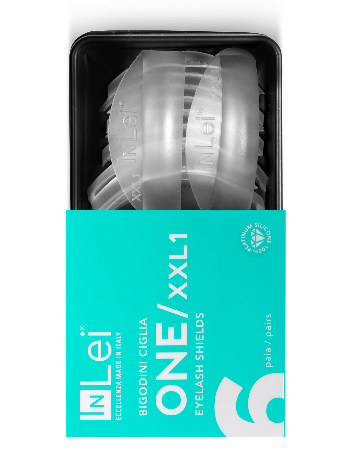 ONE xxL1 – silikonski jastučići za trepavice, 6 pari3
